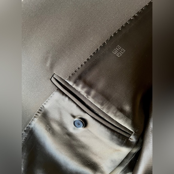 Givenchy U-Lock Wool Twill Blazer - Dark Khaki Green, Pristine Condition - Picture 8 of 13